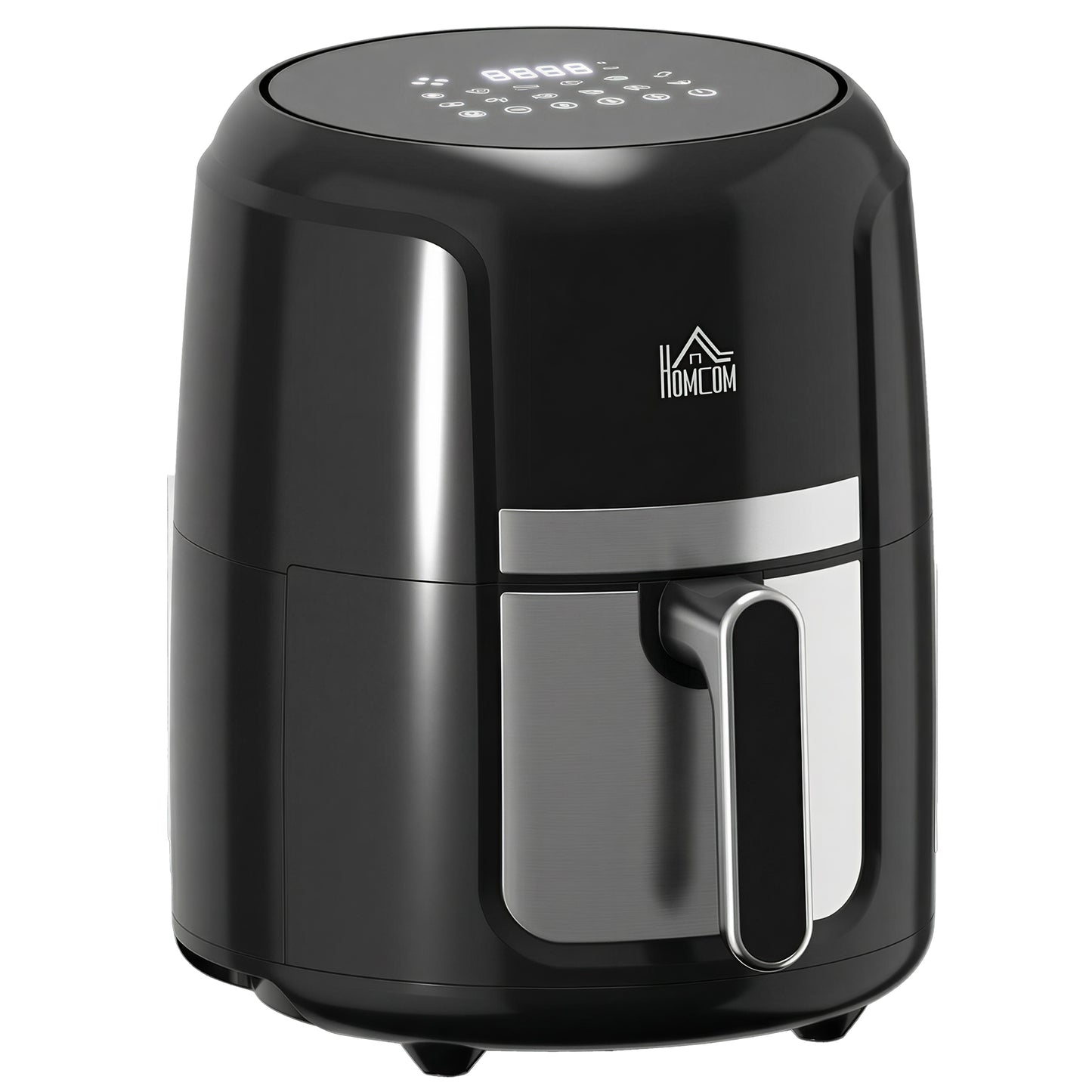 Homcom Freidora De Aire 4l 1300w Con 12 Programas Pantalla Led Temporizador_0