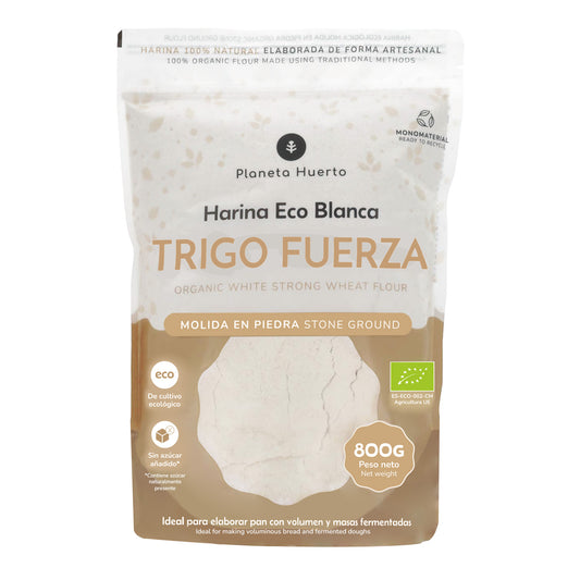 Harina de Trigo de Fuerza Eco Planeta Huerto 800 g