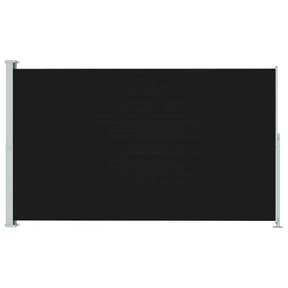 Vidaxl Toldo Lateral Retráctil De Jardín Negro 180x300 Cm_0
