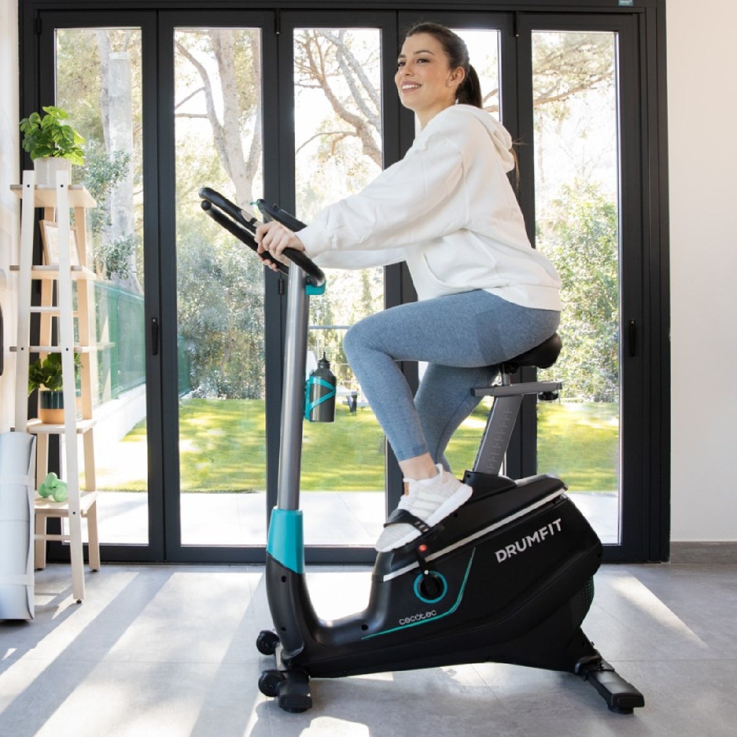 Cecotec Bicicleta Estática Drumfit Cycle 9000 Talos Pro X. Volante De Inercia De 9 Kg Resistencia Magnética Motorizada M_2