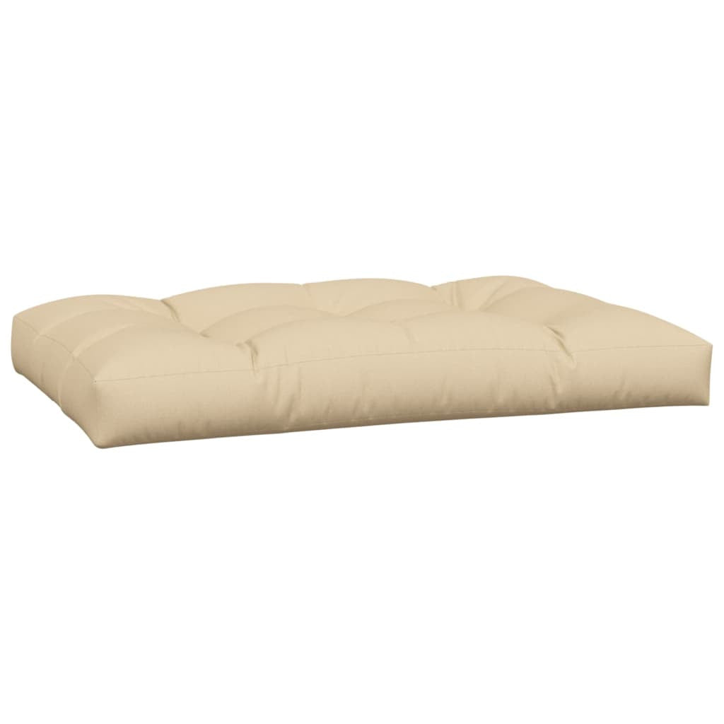 Vidaxl Cojines Para Sofá De Palets 5 Unidades Tela Beige_4