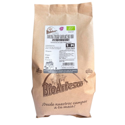Harina De Trigo Sarraceno Sin Gluten Bio 1 Kg_0