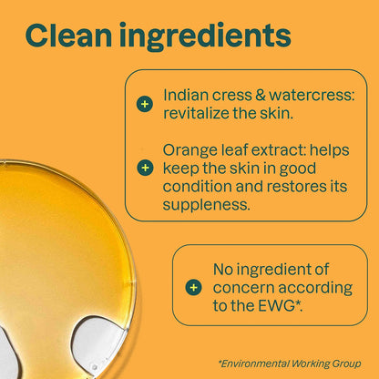 Gel de ducha energizante Super Leaves - Hojas de naranja, Attitude, 473 ml