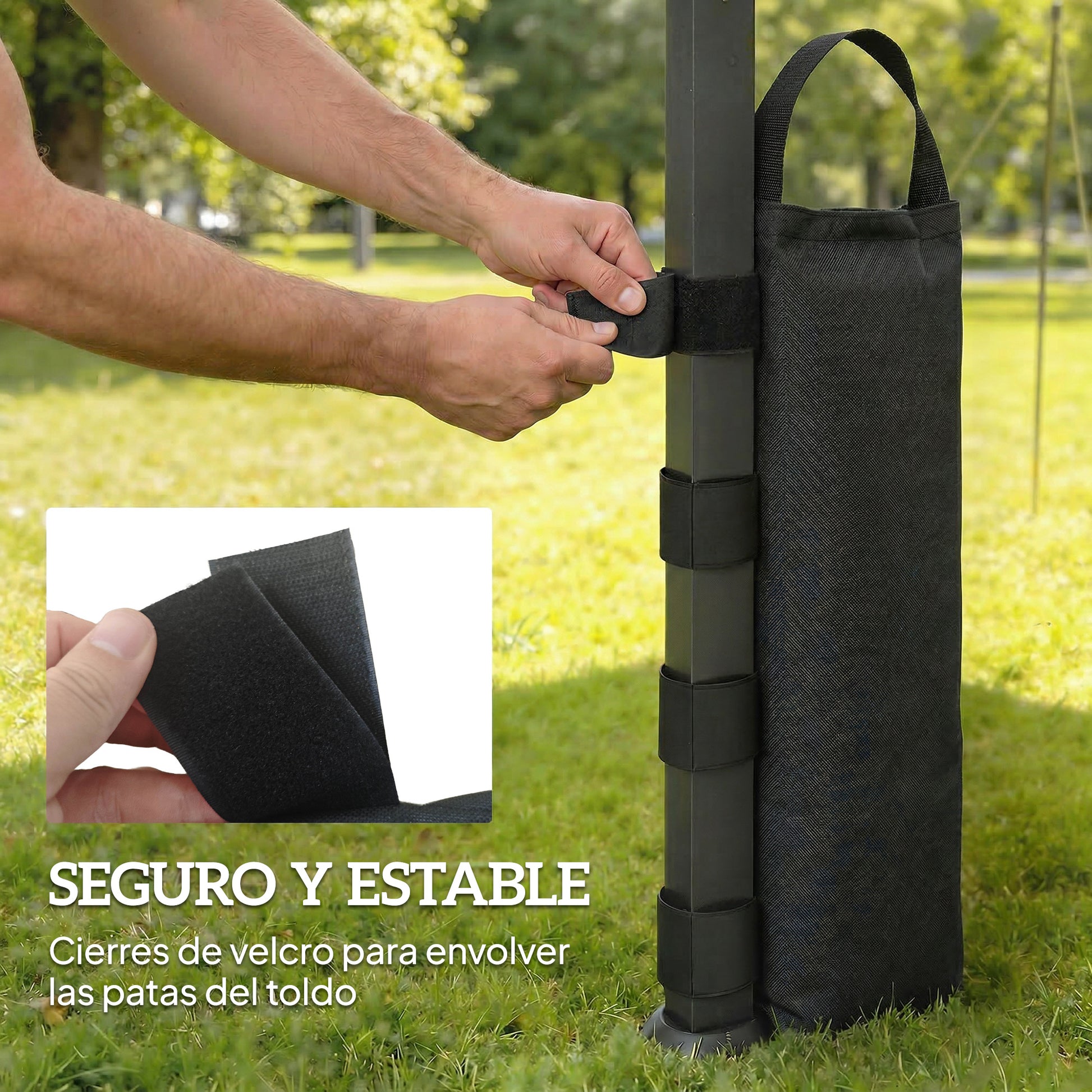 Outsunny Pack 8 Pesos Para Carpas_4