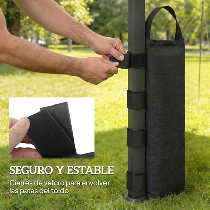Outsunny Pack 8 Pesos Para Carpas_4