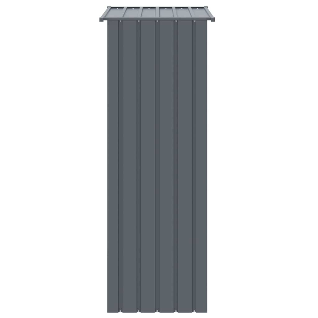 Vidaxl Jaula De Pájaros Acero Galvanizado Gris Antracita 115x78x200 Cm_3