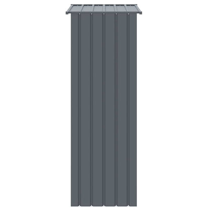 Vidaxl Jaula De Pájaros Acero Galvanizado Gris Antracita 115x78x200 Cm_3