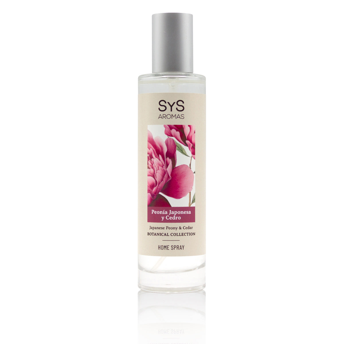 Ambientador Pulverizador Peonía Japonesa y Cedro SYS Aromas 100 ml | Floral y Amaderado | Armonizante_0