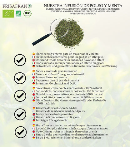 Infusión De Poleo Menta A Granel Ecológica | Frisafran 200 G_3