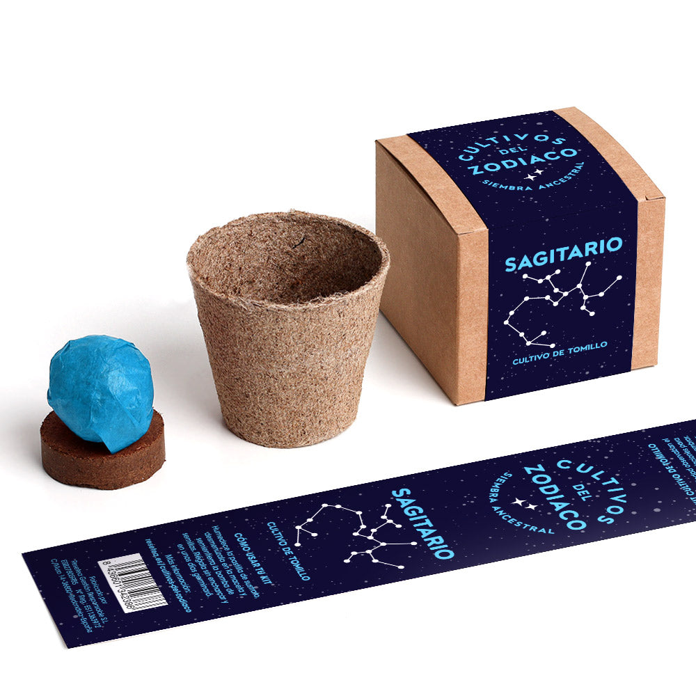 Cultivos Del Zodiaco – Sagitario | Kit De Cultivo Con Semillas De Tomillo_1