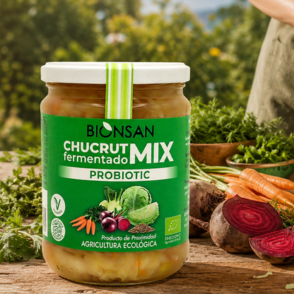 Chucrut Mix Fermentado De Verduras Eco Bionsan 420gr_4