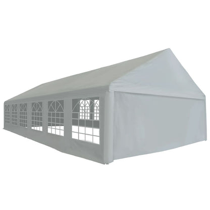 Vidaxl Carpa Para Fiestas Pe Gris 6x12 M_0