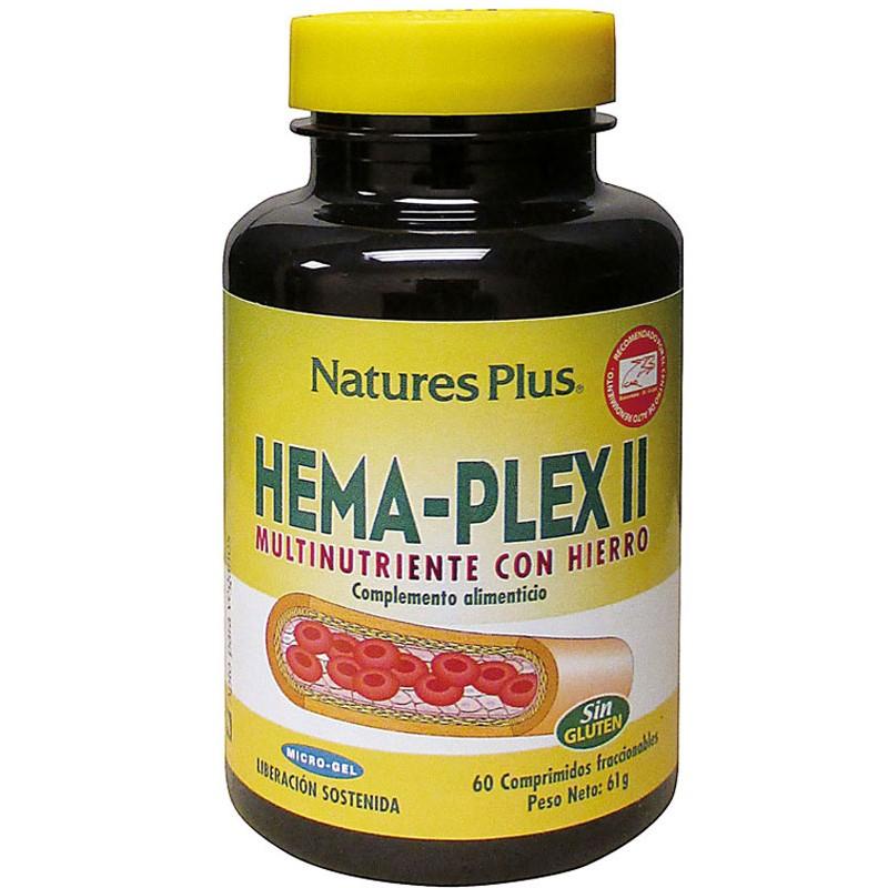 Hema-Plex II Nature's Plus 60 comprimidos