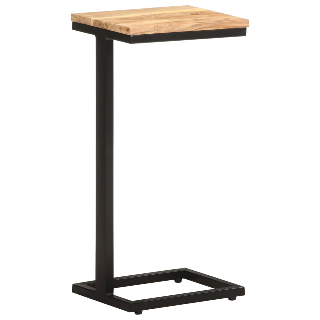 Mesitas Auxiliares 2 Uds Madera Mango Maciza 31,5x24,5x64,5 Cm_1