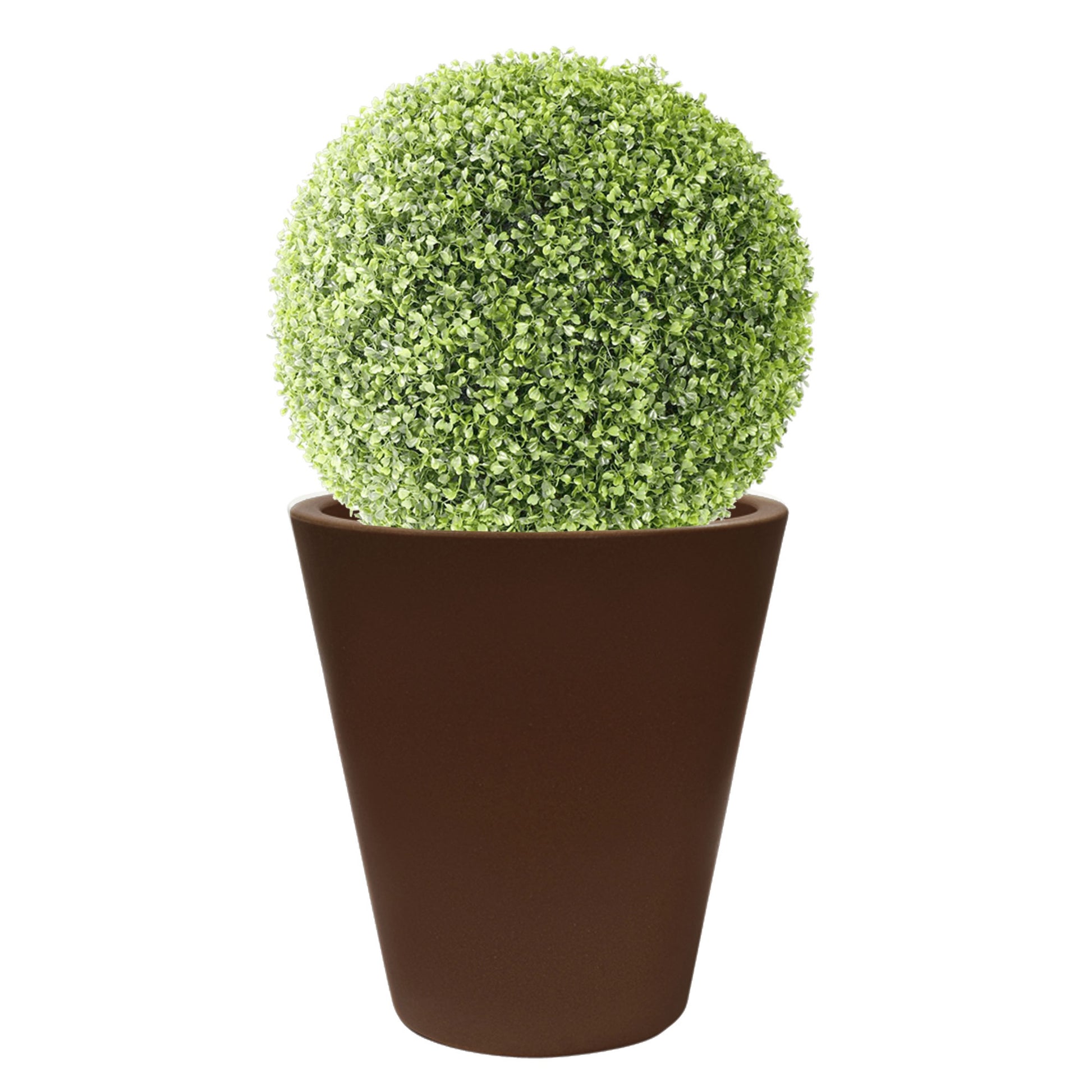 Macetero De Polietileno Bronce 40x40 Cm_2