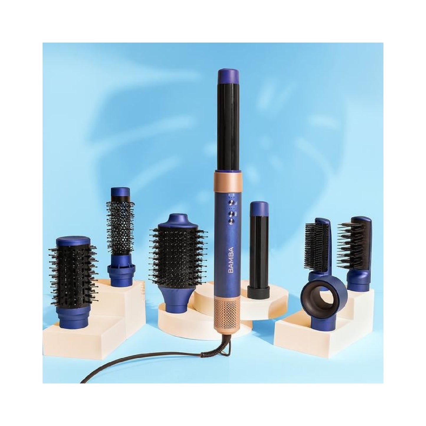 Cepillo De Aire Bamba Ceramiccare Airglam Blue Cecotec_1