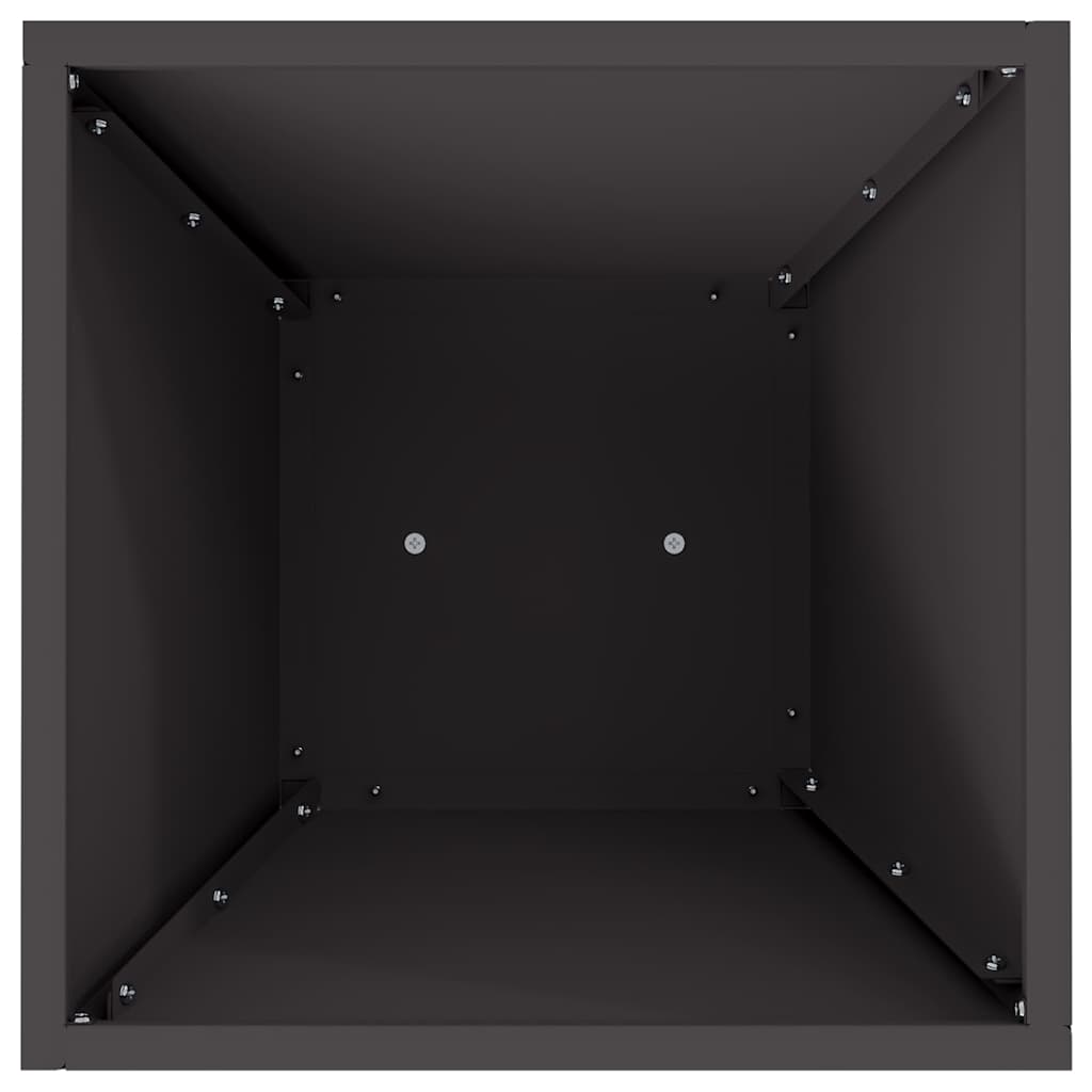 Maceta Pilar Negro 35 X 35 X 73 Cm_5