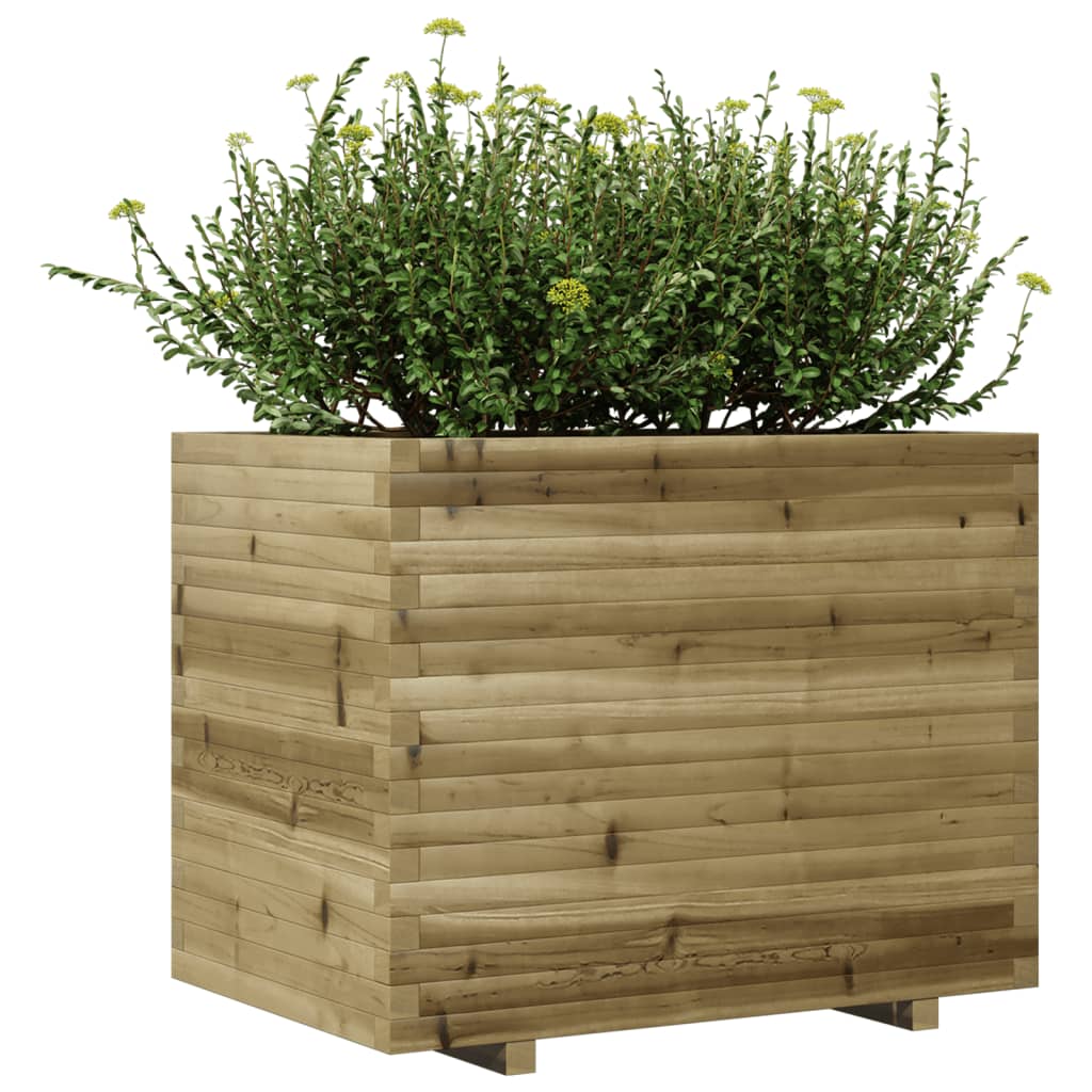 Jardinera Madera De Pino Impregnada 90x60x72,5 Cm_3
