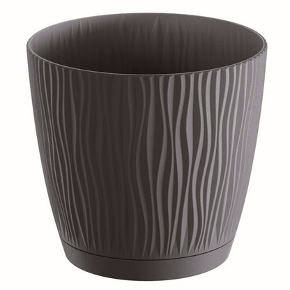 Maceta Sandy P 2,3l., Dimensiones (mm) 168x168x157, Color Antracita_0