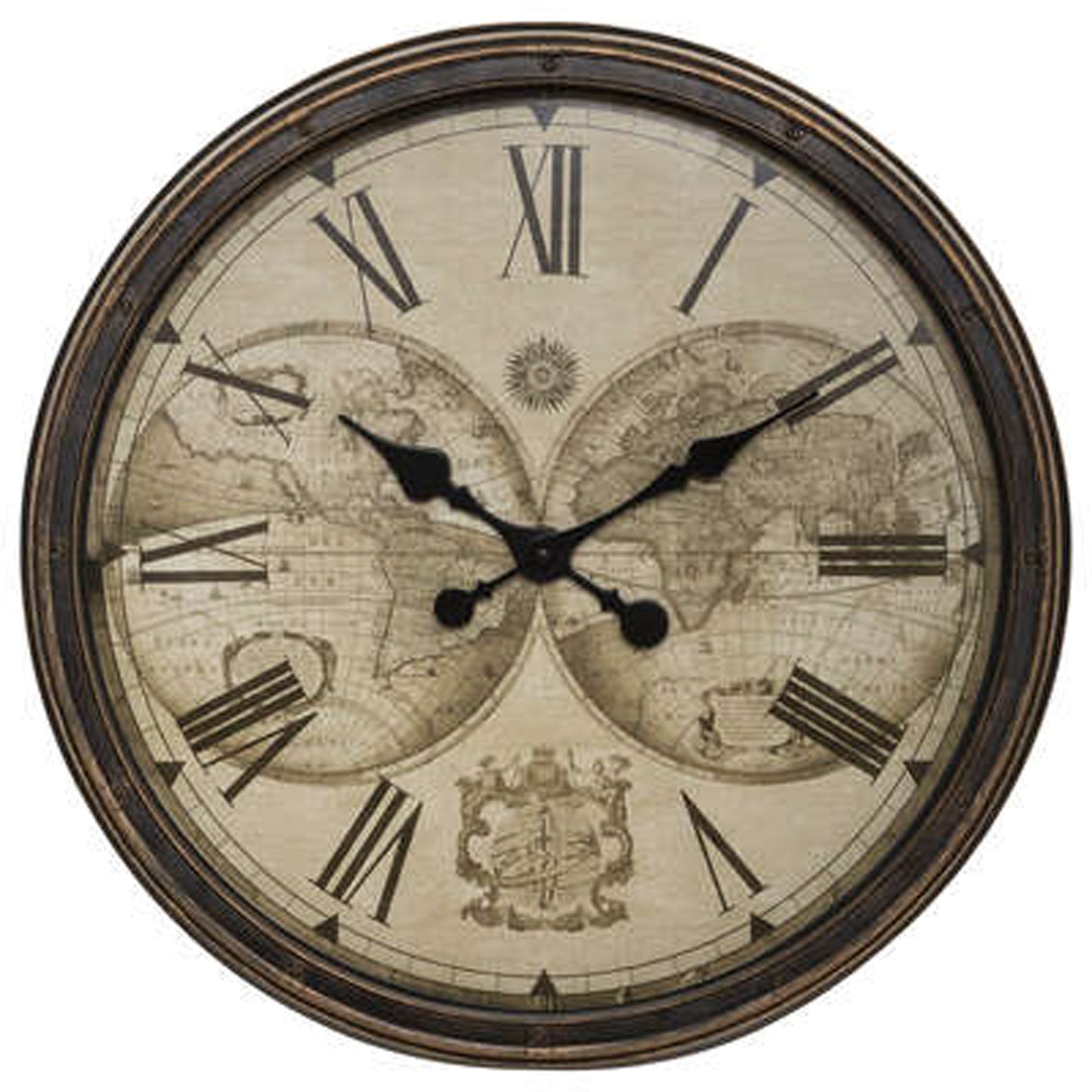 Wellhome - Reloj Mundial De Plástico Vintage_0