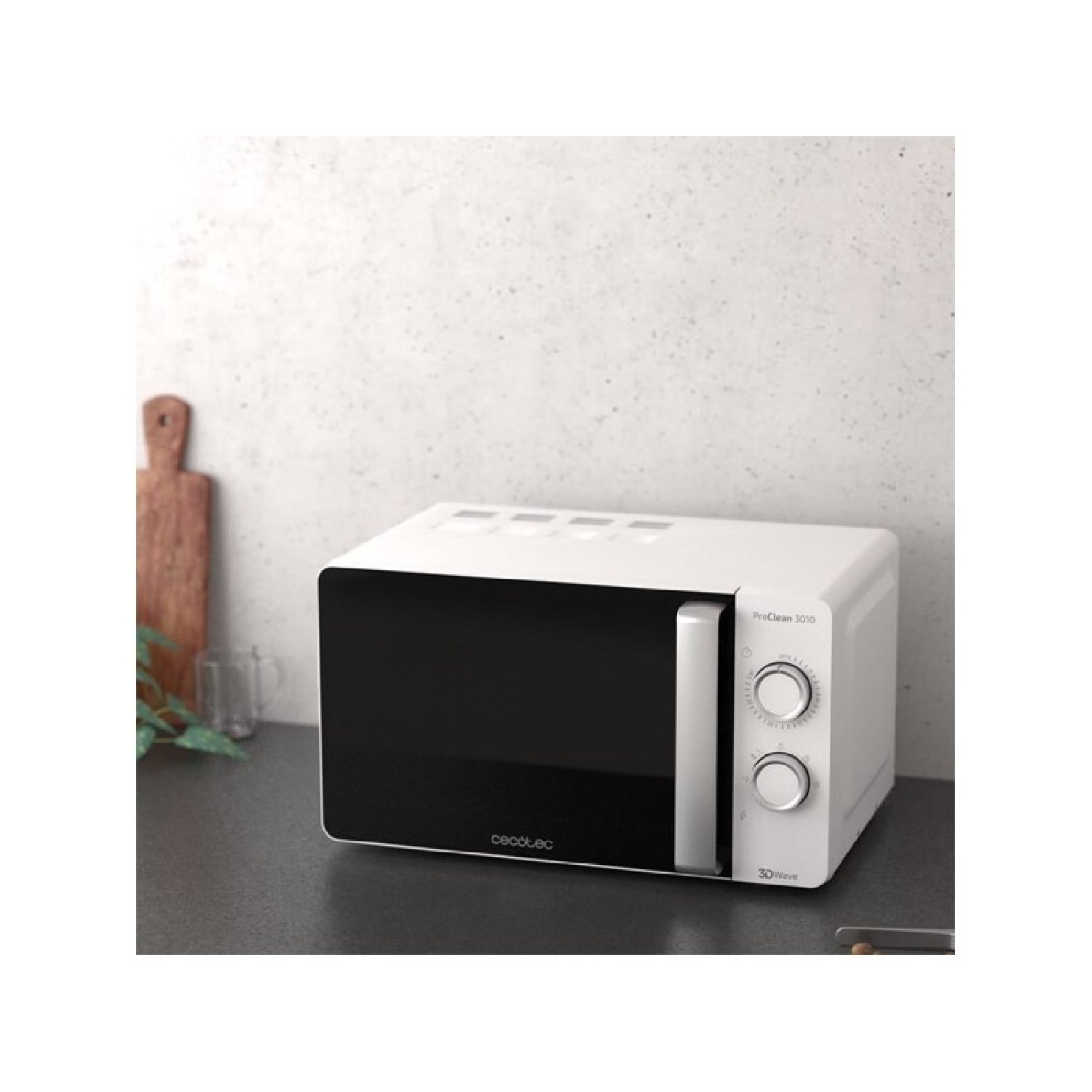 Microondas Proclean 3010. 700 W, 20 L De Capacidad, Revestimiento Ready2clean, Tecnología 3dwave, Modo Descongelación, 6 Niveles De Potencia, Tempor_1