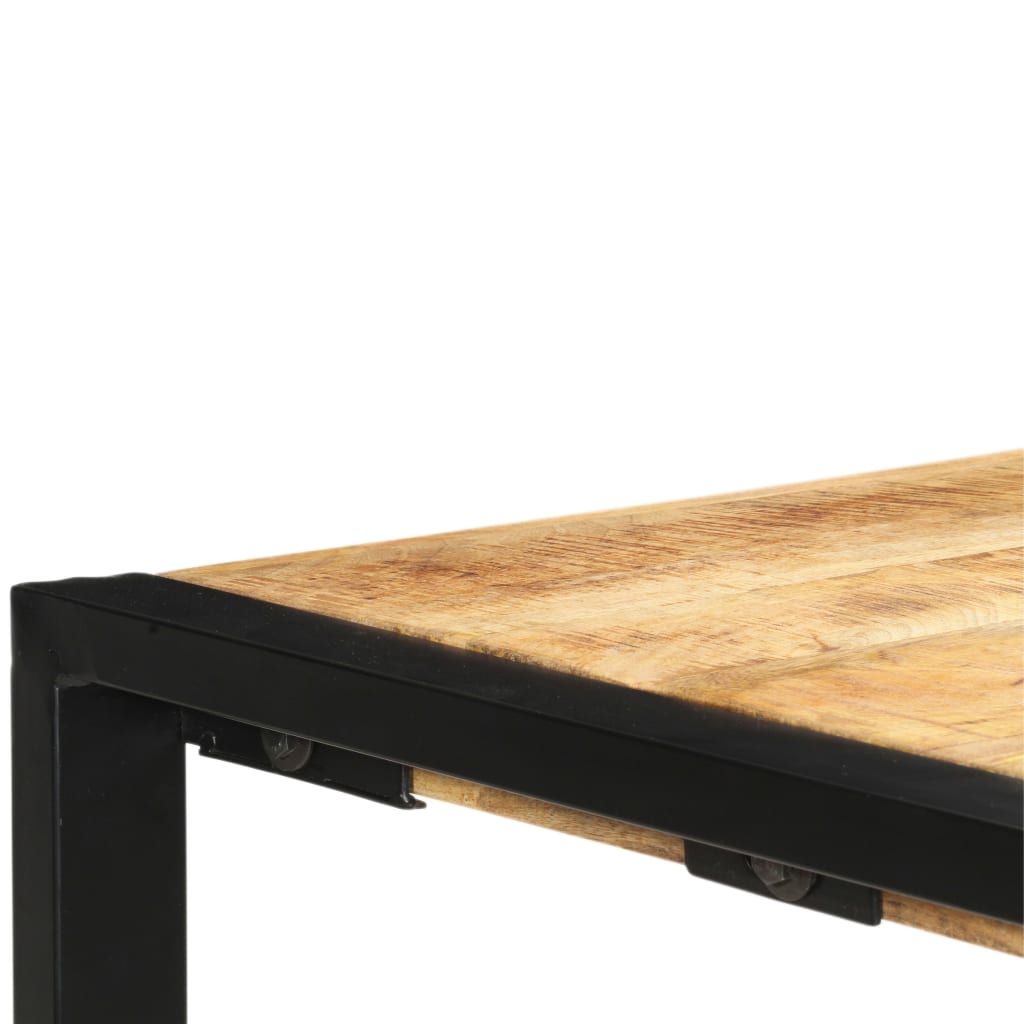 Mesa Consola De Madera Maciza De Mango 150x35x76 Cm_2