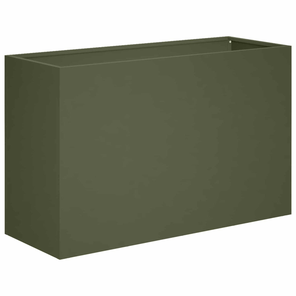Macetero De Jardín 2 Uds. Verde Oliva 80 X 30 X 50 Cm_2