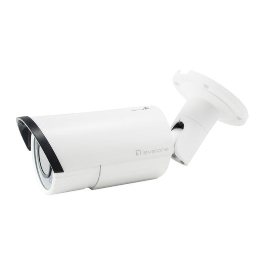 Levelone Ipcam Fcs-5060   Z 4x Fix  Out 2mp H.264 Ir7,5w Poe_0