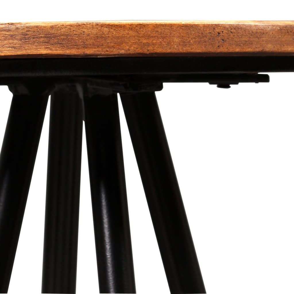 Taburetes De Cocina 4 Unidades Madera Maciza Reciclada_3