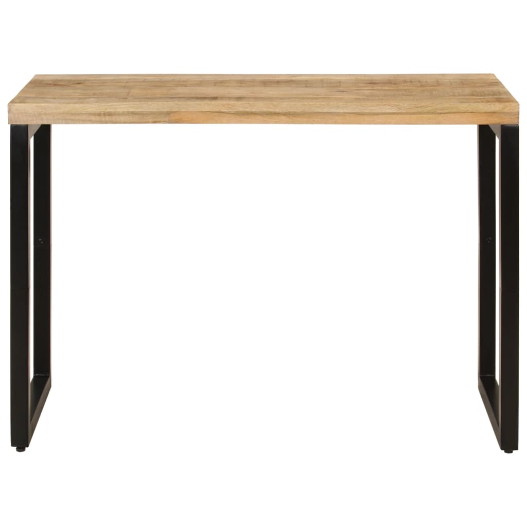 Mesa De Comedor Madera Maciza De Mango 110x50x76 Cm_0