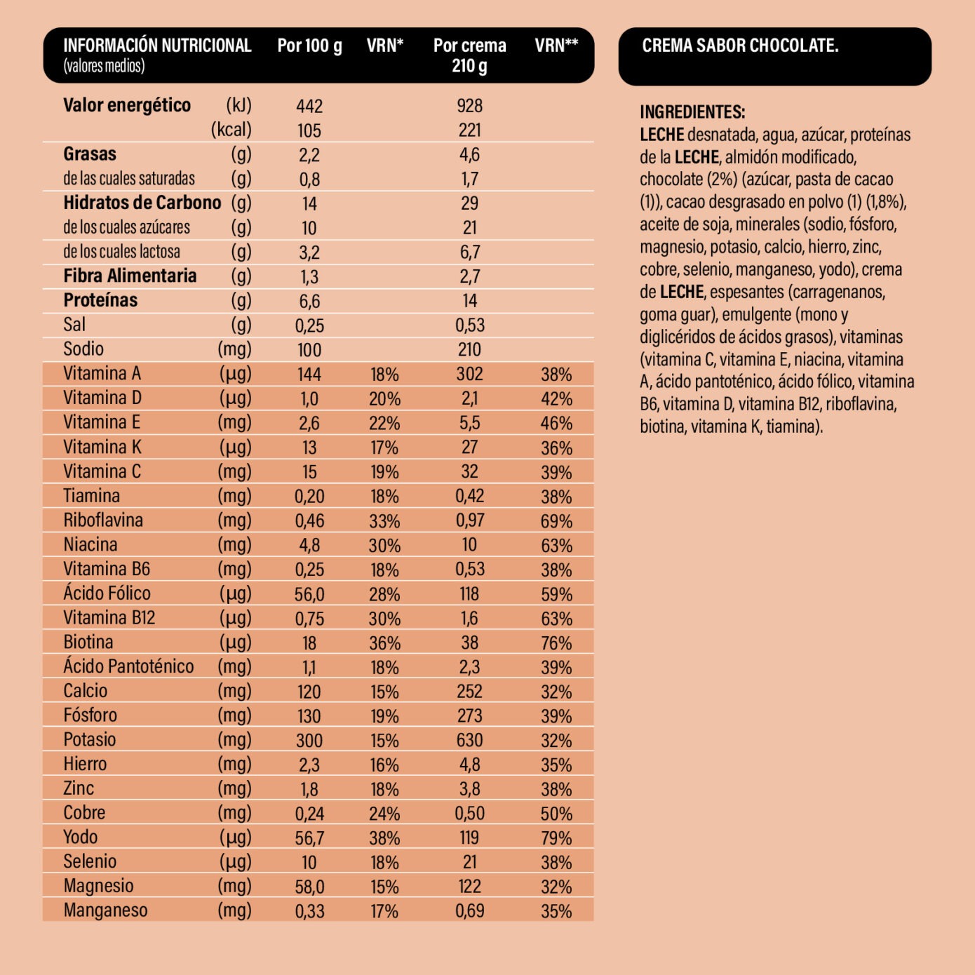 Crema Completa Choco BICENTURY 540g