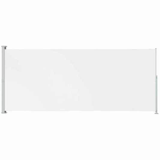 Vidaxl Toldo Lateral Retráctil Para Patio Crema 200x500 Cm_0