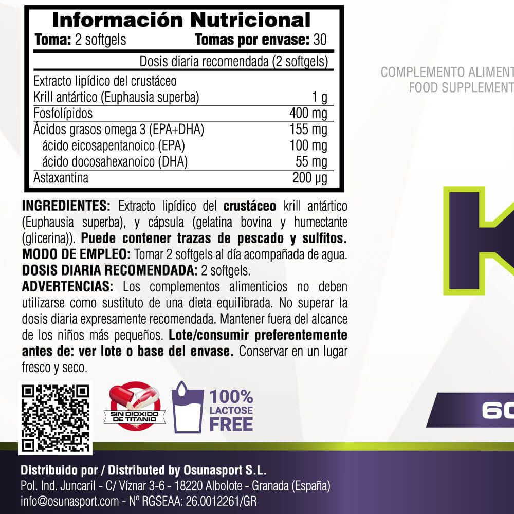 Aceite De Krill - 60 Softgels - Mejora La Salud Cardiovascular - Masmusculo_5