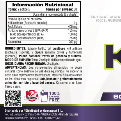 Aceite De Krill - 60 Softgels - Mejora La Salud Cardiovascular - Masmusculo_5