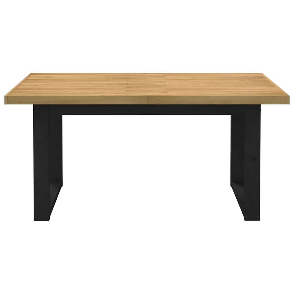 Mesa Comedor Noain Patas Forma U Madera Maciza Pino 160x90x75cm_1