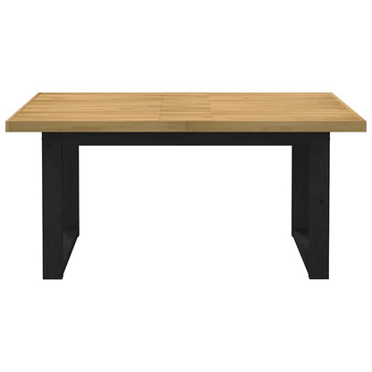 Mesa Comedor Noain Patas Forma U Madera Maciza Pino 160x90x75cm_1
