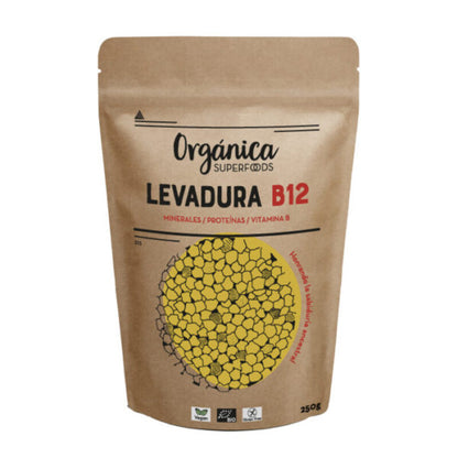 Levadura Nutricional + B12 Sin Gluten 125g - Orgánica Superfoods_0