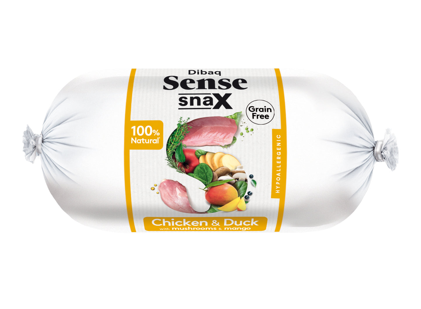 Dibaq Sense Snax Bar Pollo Y Pato 0.2 Kg_0