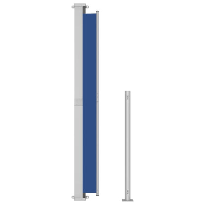 Vidaxl Toldo Lateral Retráctil Para Patio Azul 200x300 Cm_4