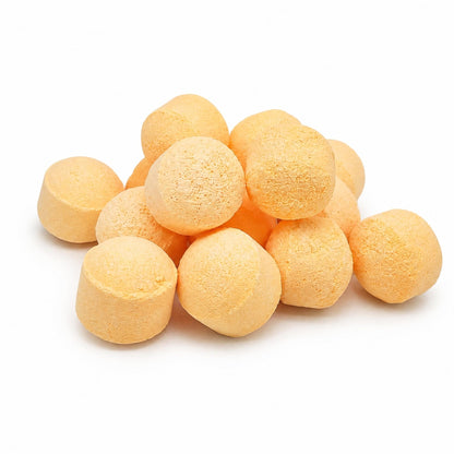 Pack 100 Bombitas Efervescentes. Alivian Pies Cansados, Refrescan E Hidratan - Pedicuras Y Manicuras - Aroma Naranja_0