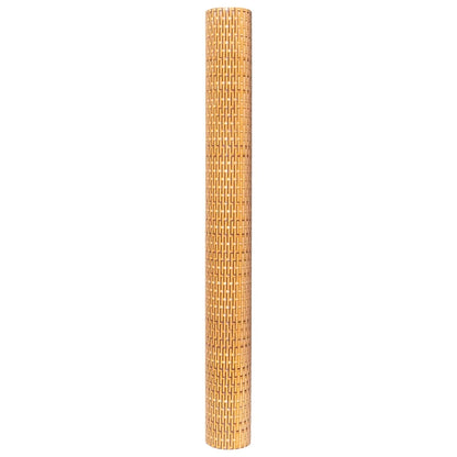 Toldo Para Balcón Ratán Sintético Marrón Claro 600x80 Cm / Vetonek_2