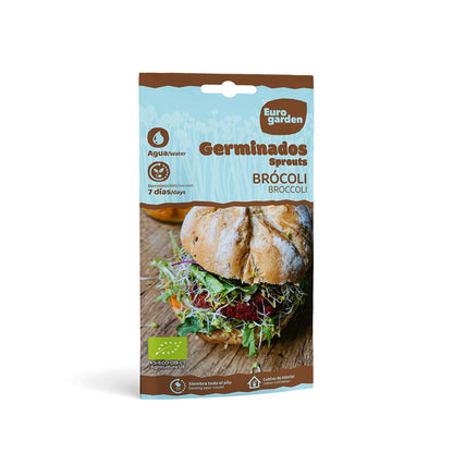 Semillas germinados eco Brocoli Eurogarden