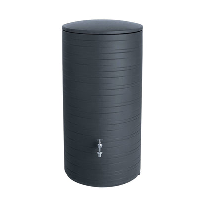 Bidón De Agua De Lluvia Novara 280l Color Antracita_0