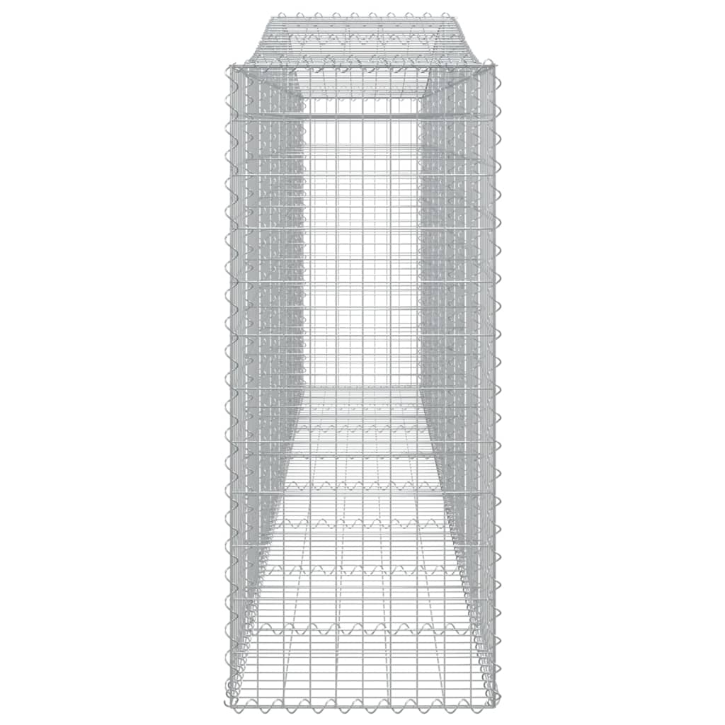 Cestas De Gaviones 6 Uds Forma De Arco Hierro 400x50x120/140 Cm_4