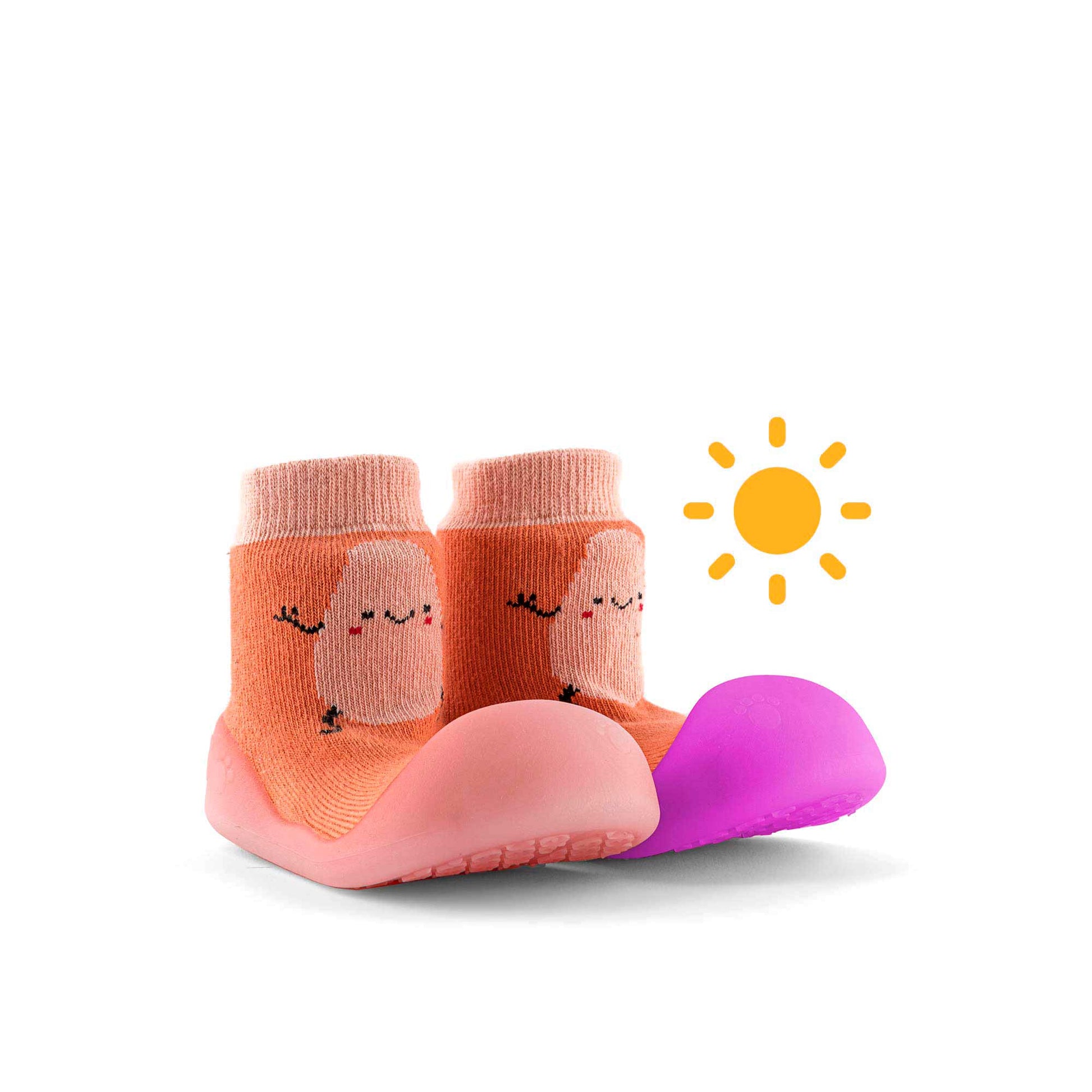 Zapatos De Bebé Que Cambian De Color Con La Luz Del Sol Aprico Potato Bigtoes Chameleon