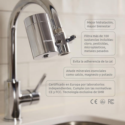 Pack 4 x Cartuchos para filtro EcoPro Chrome SMR Tappwater