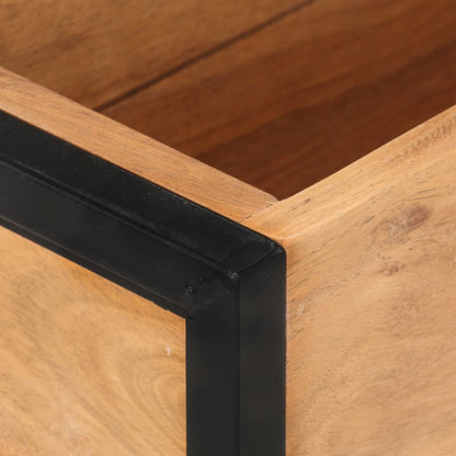 Jardinera De Madera Maciza De Acacia 60x20x68 Cm_4