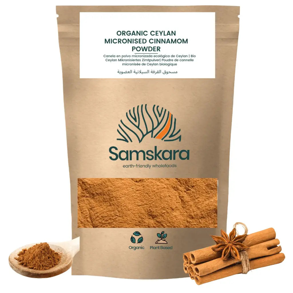 Canela De Ceilán En Polvo Bio - 150g | Superalimento Ecológico Vegano Para Batidos, Smoothies Y Zumos_1