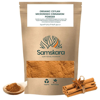 Canela De Ceilán En Polvo Bio - 150g | Superalimento Ecológico Vegano Para Batidos, Smoothies Y Zumos_1