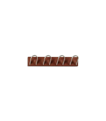 Percha Mod. 218 De Pared 4 Colgadores Cromo Satinado Varios Colores Para Escoger, 9 Cm(alto)53 Cm(ancho)8 Cm(largo)_0